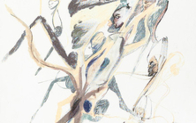 A Miles Davis figural drawing