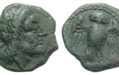 Northern Lucania, Velia, 4th-2nd centuries BC. Æ (13mm, 2.29g, 6h)....