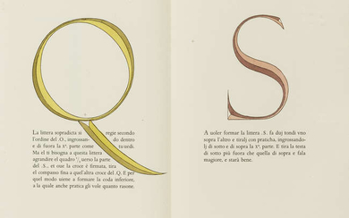 Officina Bodoni.- Feliciano (Felice, of Verona) Alphabetum Romanum, one of 400 copies, Verona, Officina Bodoni, 1960.