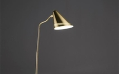 Paavo Tynell, Rare 'Domus' adjustable standard lamp, designed for the Domus Academica student complex, Helsinki