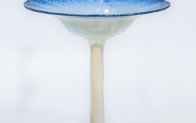 Tiffany Opalescent and Favrile Glass Compote