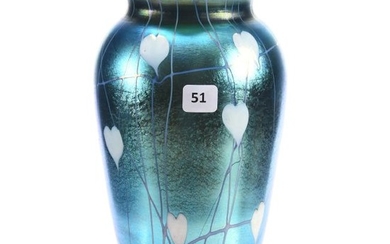 Vase, Unmarked Durand, Iridescent