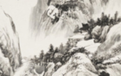 WU HUFAN (1894-1968), Landscape After Zheng Xi