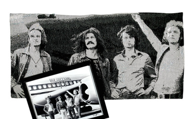 A BOB GRUEN SIGNED PHOTO OF LED ZEPPLIN, FROM THE...