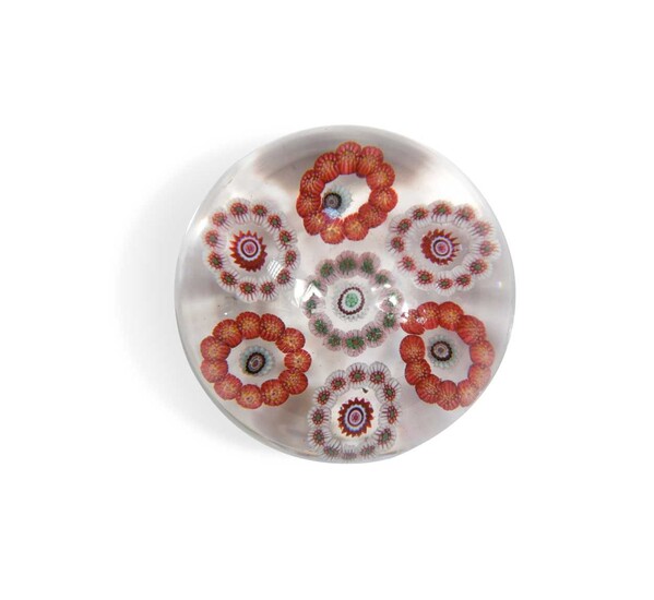 A Baccarat 'Rondello' paperweight