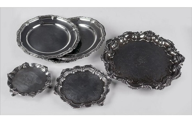A Collection of English Silverplate.