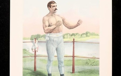 A Currier and Ives Print, John L. Sullivan