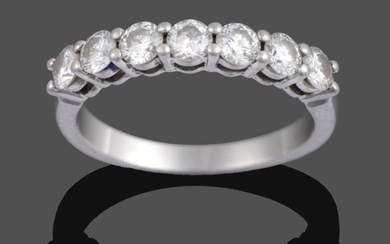 A Diamond Seven Stone Ring, by Tiffany & Co., the...