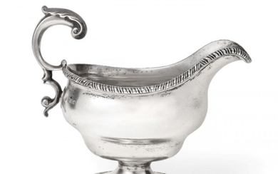 A George V Silver Sauceboat, by Stanley and Thomas Shapland,...