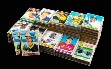 A Group of Over 1,150 1979 Topps Baseball Cards