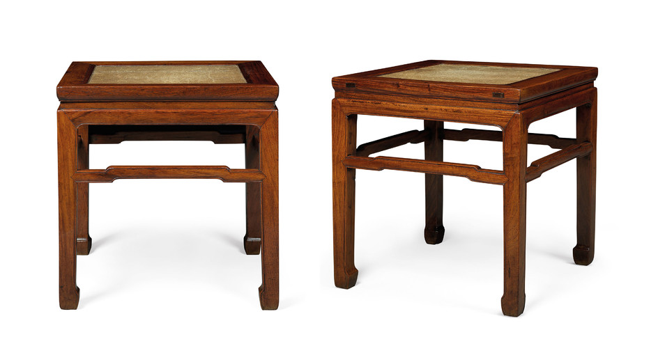 A HUANGHUALI RECESSED-LEG SIDE TABLE, TIAO’AN, QING DYNASTY, 17TH-18TH CENTURY