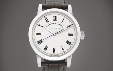 A. Lange & Söhne Richard Lange, Reference 232.025 | A platinum wristwatch, Circa 2009 | 朗格 | Richard Lange, 型號232.025 | 鉑金腕錶，約2009年製