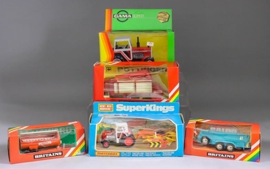 A Large Mixed Collection of Britain's and Other Diecast...