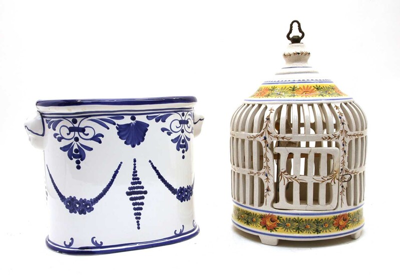 A collection of Continental ceramics