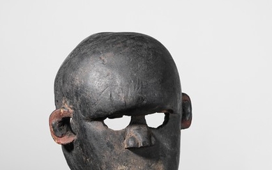 A great stylised zoomorphic Igbo mask.