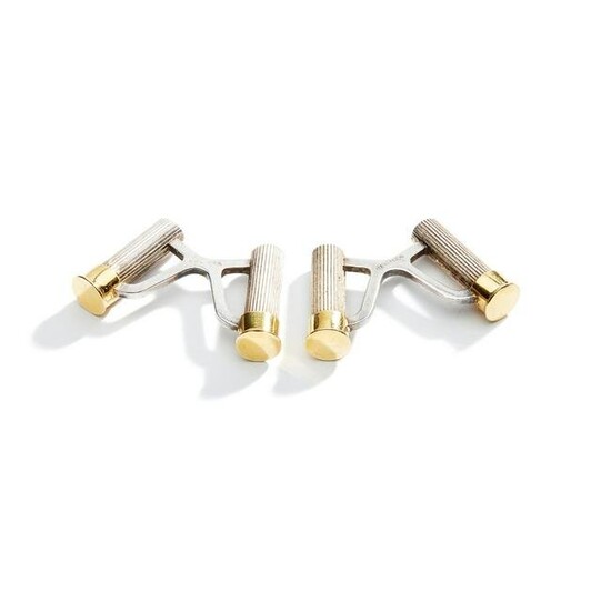 A pair of cufflinks, by Hermes