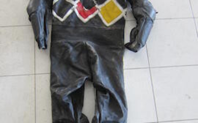 A set of Dainese Racing Motorcycle Leathers