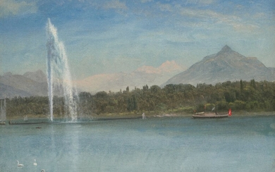 Albert Bierstadt (1830-1902), Swiss Scene