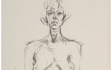 Alberto Giacometti (1901-1966), Buste de Femme, from Derrière le Miroir (1961)