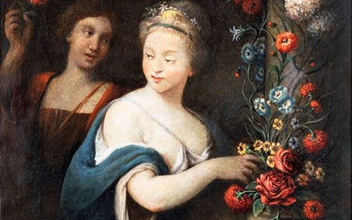 Allegoria dell'olfatto, Scuola francese del XVIII secolo