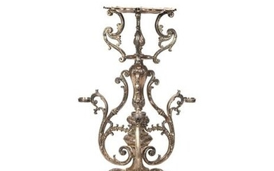 An English Sheffield sterling silver epergne