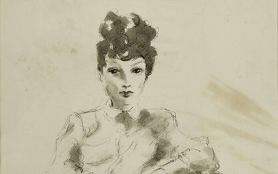 André DIGNIMONT (1891-1965) Portrait de femme