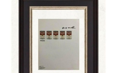 Andy Warhol Original Print Signed with Certificate Of Authenticity