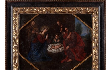Anonymous Italian painter, Nativity, Central Italy 17th century