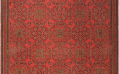Antique Arts And Crafts Design Wilton Carpet 15 ft x 12 ft 8 in (4.57 m x 3.86 m)