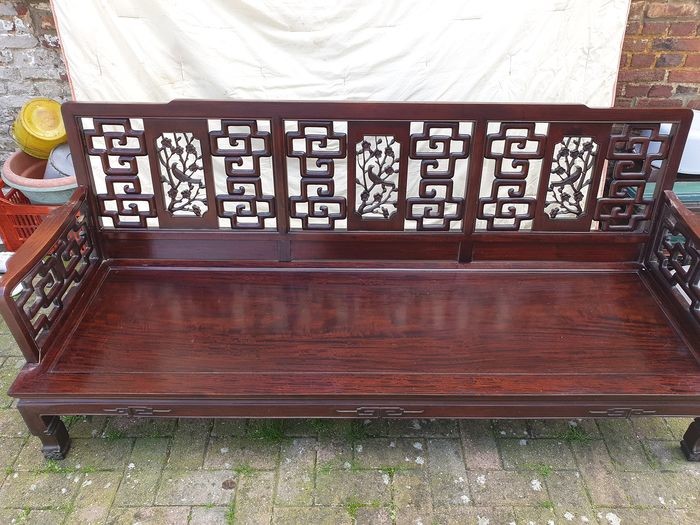 Armchair (3) - Wood - China - Second half 20th century