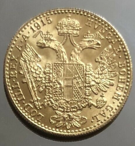 Austria - 1 Ducat 1915 Franz Joseph I - Restrike - Gold