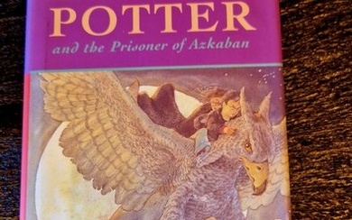 Auteur Joanne Rowling/J.K. Rowling - Harry Potter and the prisonor of azkaban, eerste staat van de eerste druk - 1999