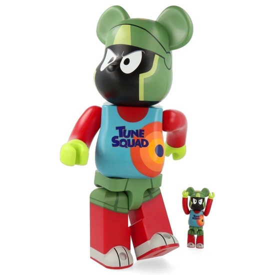 BE@RBRICK - Space Jam 2 Marvin the Martian 400% + 100%