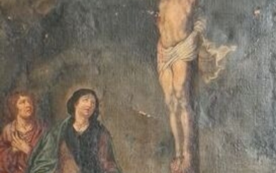 Belgische School (XVIII) - Jezus en Maria