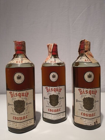 Bisquit - Alo - b. 1950s - 70cl - 3 bottles