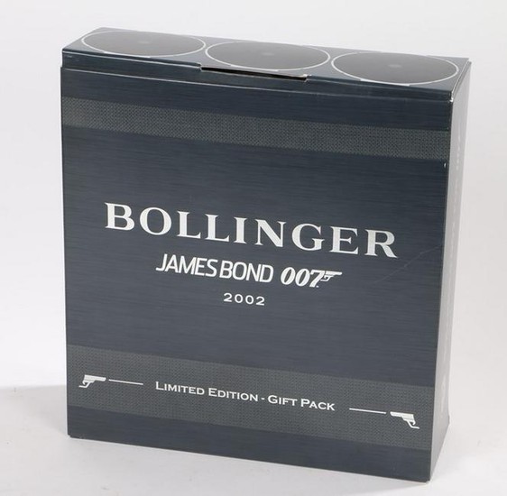 Bollinger Champagne, Limited Edition James Bond 007