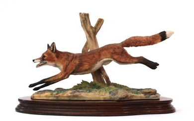 Border Fine Arts 'Leicester Fox', model No. L58 by Ray...