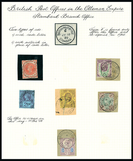 British Levant: British Post Offices in the Turkish Empire: Stamboul