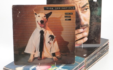 Bruce Springsteen, Rick Springfield, Duran Duran, and More Vinyl Record Albums