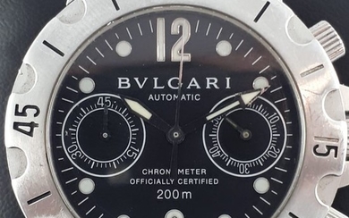 Bvlgari - Diagono Scuba Chronograph Automatic - SCB 38 S - Men - 2011-present
