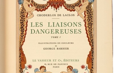 CHODERLOS DE LACLOS | Les liasons dangereuses, 1934, illustrated by Barbier