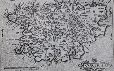 CORSE (20) – Fin du XVIe siècle. Corsica....