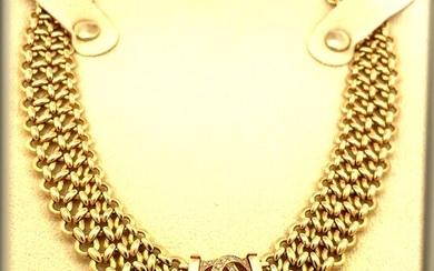 Cartier - 18 kt. Yellow gold - Necklace Diamond