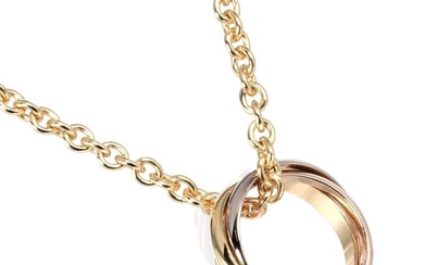 Cartier CARTIER Trinity Necklace 8.94g K18 Gold YG PG WG