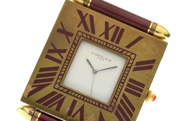 Cartier - Pendulettes De Voyage quartz travel timepiece
