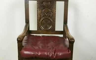 Carved Baroque Chair