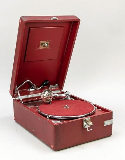 Case gramophone His Master's Voic