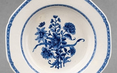 Chinese Export Blue & White Porcelain Plate