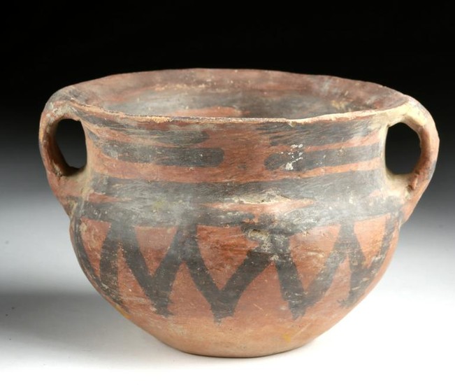 Chinese Neolithic Bi-Chrome Bowl