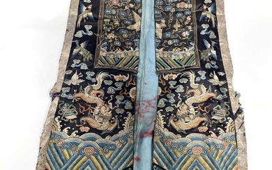 Chinese silk court tunic